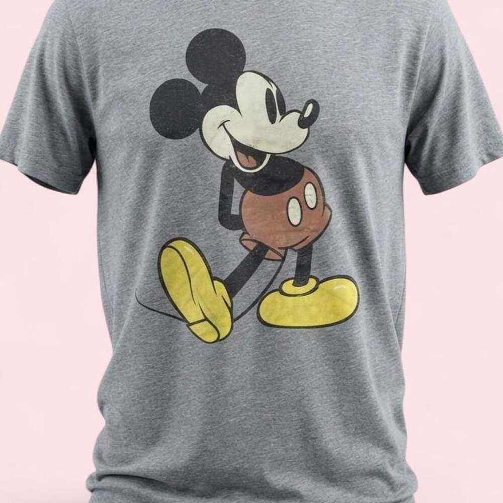 Disney Mickey Mouse Vintage Style Graphic T-Shirt
